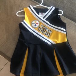 Steelers 2t Cheerleader Outfit