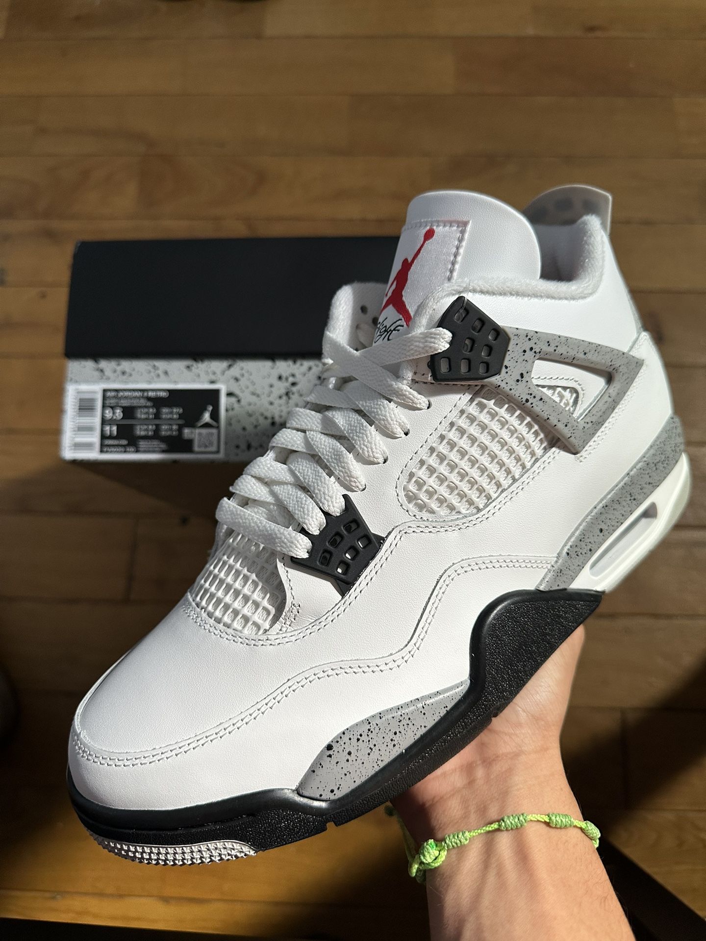 Jordan 4 White Cement Size 11