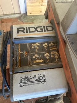 RIDGID Miter Saw Utility Vehicle –