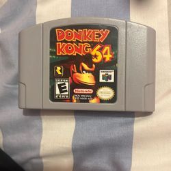 Nintendo 64 donkey Kong