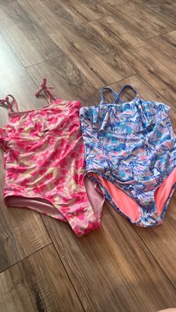 Girls One-Piece Swimsuits Lot of 2
