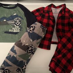 12 Month Baby Boys Winter Pajamas Fleece 