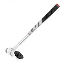AMVR Golf Club Attachment Compatible with Meta/Oculus Quest 3S/Quest 3, Non-Slip VR Golf Handle Grip for Golf +, 80 Degree Design Keep Tracking （for R