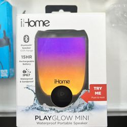 iHome Play Go Mini Waterproof Wireless Speaker