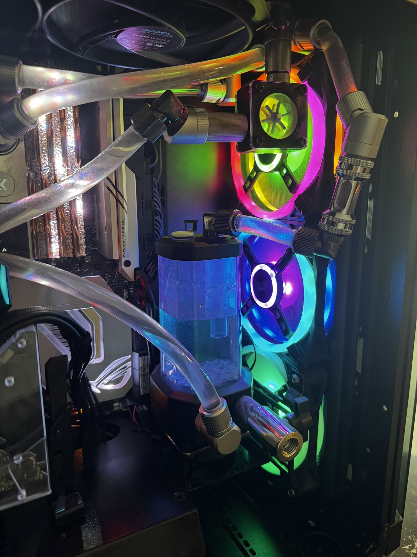 Custom Water Cooled Gaming PC – RTX 3080 | i9 | ASUS Glacial Z590
