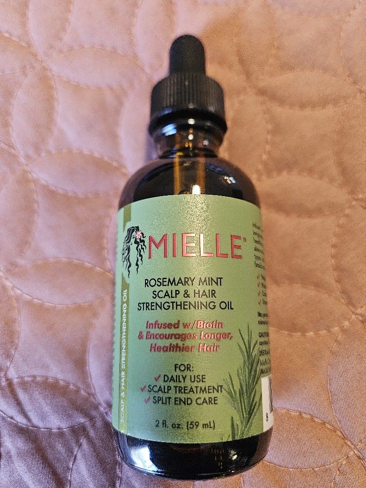 MIELLE rosemary Mint, scalp & Hair Strengthening Oil