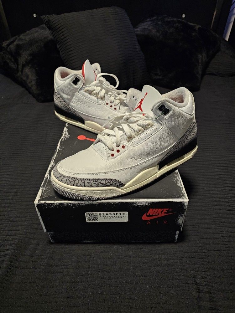 Jordan 3 White Cement Re-Imagined
