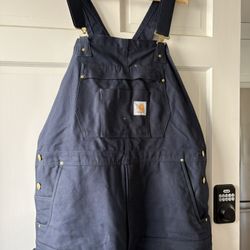 Carrhart Insulated Bibs - Large