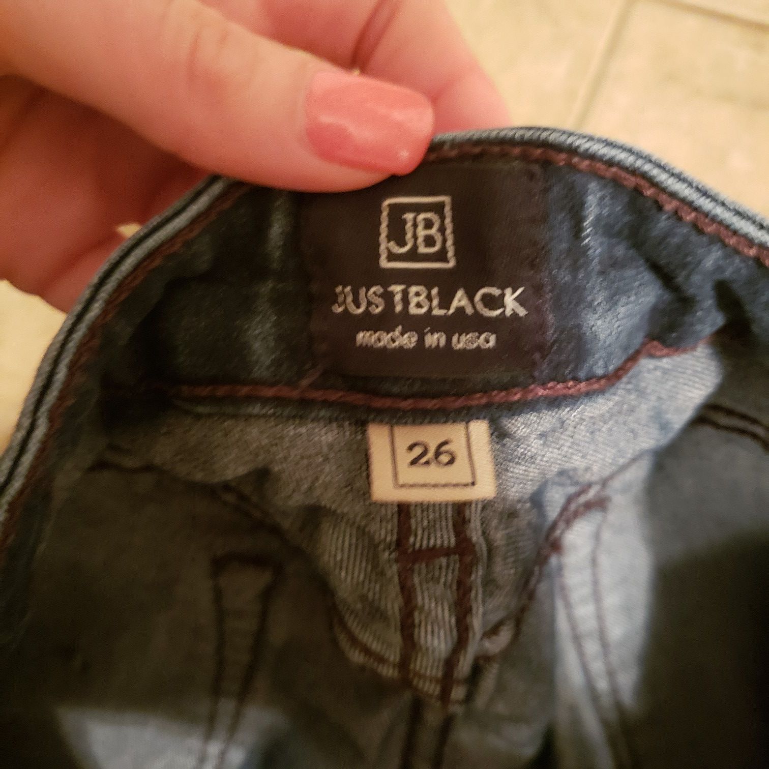 Size 26 (2) Just Black jeans