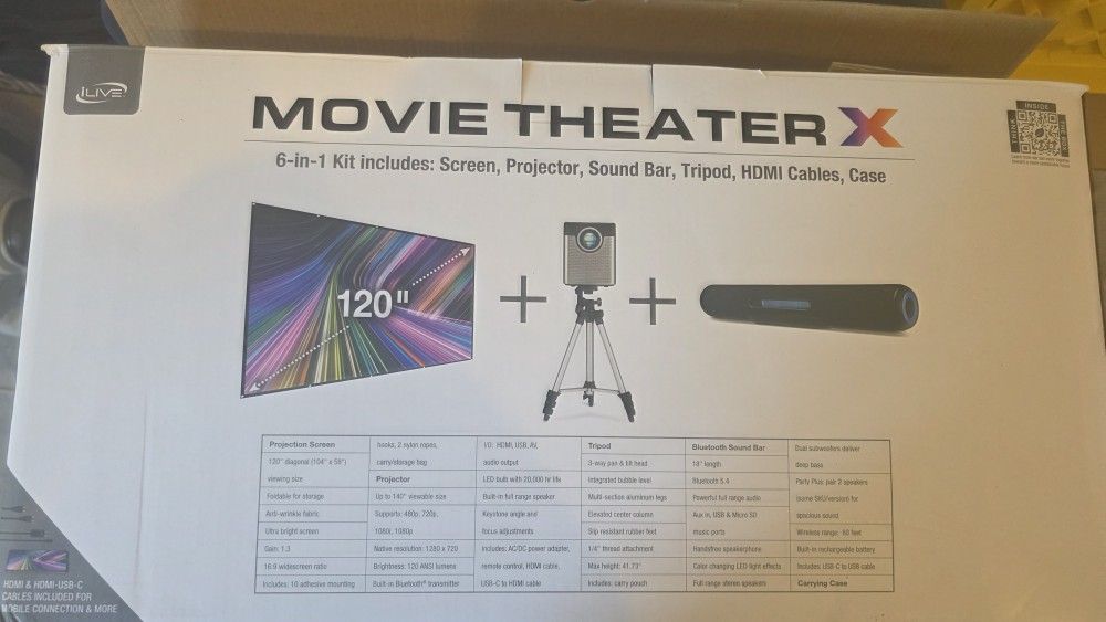 Movie Theater- Perfect For Summer Family Movie Nights