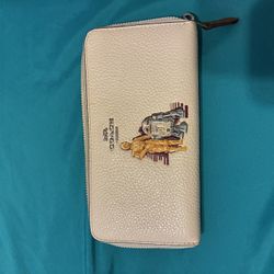 Star Wars X Coach Accordion Zip Wallet With C 3 Po And R2 D2 