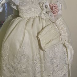 Ropones/ Vestidos Para Bautizó