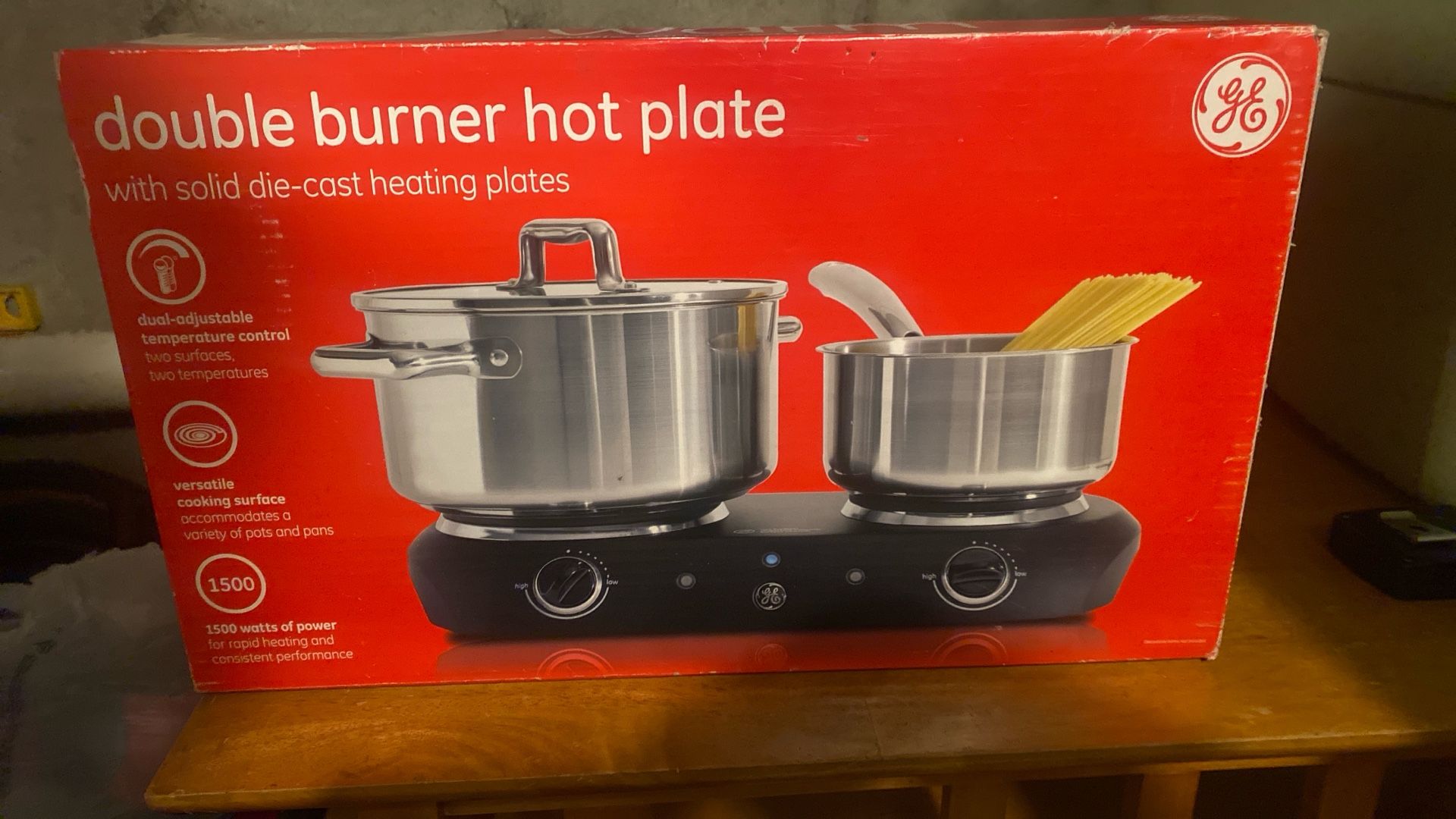 Double Burner Hot Plate