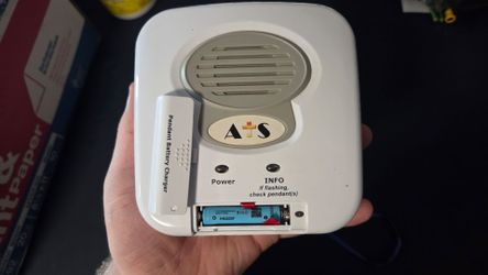 ATS emergency call system. Elderly medical assist