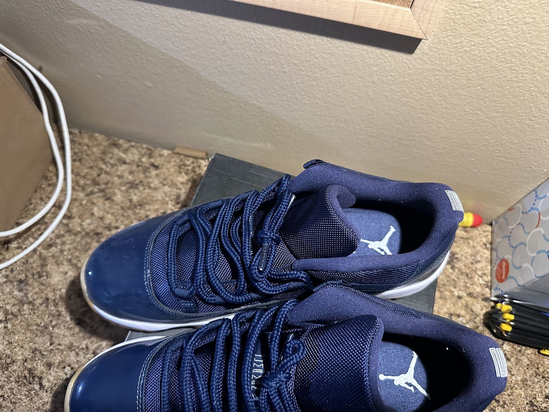 Jordan Retro 11 Low Midnight Navy Sz 12