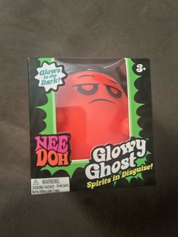 Ghost Needoh Halloween Glowy Orange New