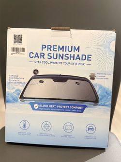 New Car Windshield Sunshade 64x32” / Parasol para Carro Nuevo