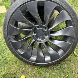 20x9 Tesla Uberturbine Wheel model 3 Performance