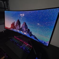 Like New FULL Gaming Room Setup – RTX 4060 PC + 34” MSI QD-OLED 240Hz – All Receipts – Sunnyvale