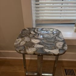 Marble Side Table 