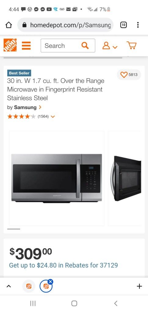 Brand New Samsung Microwave 