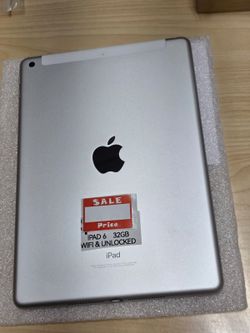 Ipad 6 wifi & Desbloqueada. Unlocked. PRICE IS NO NEGOCIABLE.