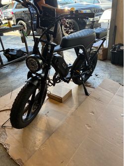 OUXI V8 750W Fat Tire Electric Bike