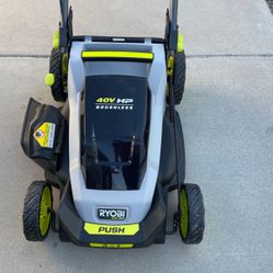 RYOBI 40V HP Brushless 20 in. Cordless Battery Walk Behind Push Mower (Tool Only)