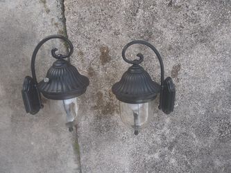 Vintage porch lights