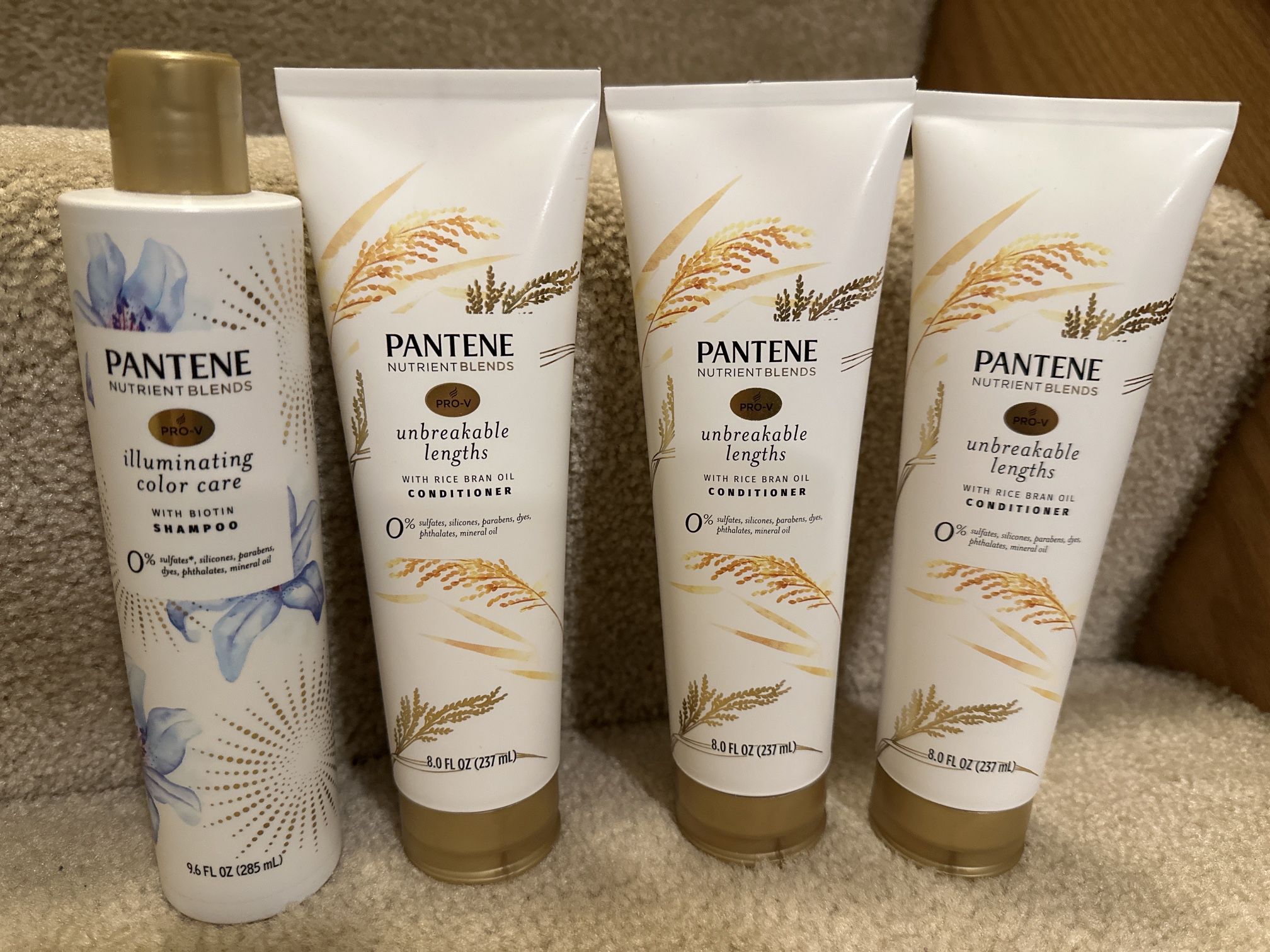 Pantene Nutrient Blends Shampoo and Conditioner new $6/bottle