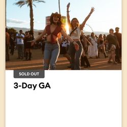 Stagecoach 3 Day GA