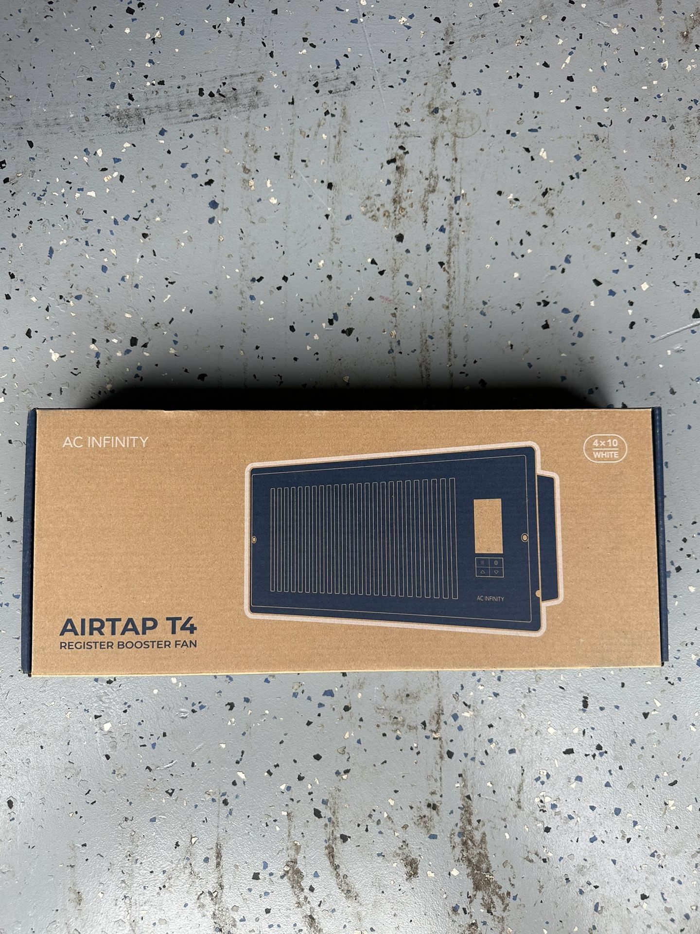 AC Infinity Airtap T4 Register Booster Fan (4x10) – Smart Vent Fan