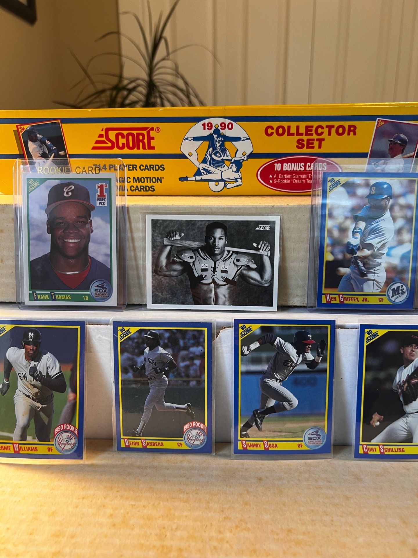 1990 Score Baseball Card Set Complete Factory Set Iconic Bo Jackson Griffey Jr Frank Thomas Rookie