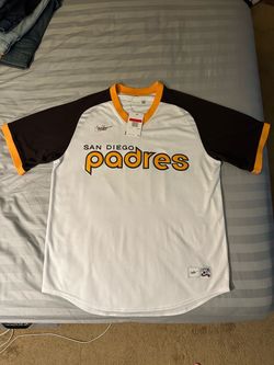NIKE San Diego PADRES Cooperstown Jersey TONY GWYNN men’s size Large