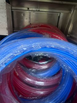 PEX Tubing Coils Red and Blue