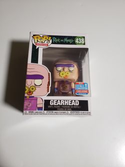 Funko Pop! Animation Rick & Morty- Gearhead (2018 Fall Convention Exclusive)