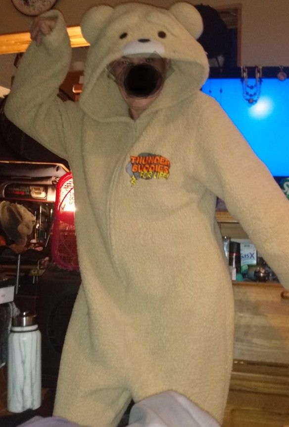 Adult TED Teddy bear costume