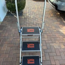 Little Giant Folding Step Ladder - 3 Steps