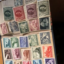 Vintage Stamp Collection