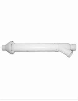 Rheem 3 in. PVC Horizontal or Vertical Concentric Vent Termination Kit for High Efficiency Tankless Gas Water Heaters