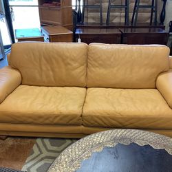 Leather Couch 