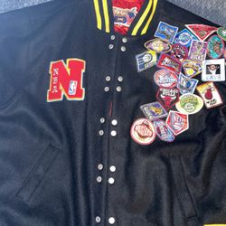 Vintage Jeff Hamilton NBA Bomber Jacket