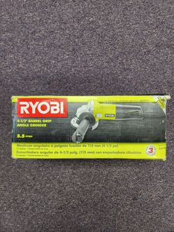 Ryobi 4.5" Angle Grinder 5.5Amp Motor (Brand New)