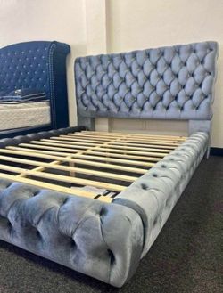 Queen size bed frame only