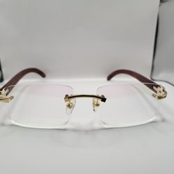 Cartier Glasses Rimless(Clear)Personality 