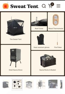 Sweat Tent Sauna. Woodfired Sauna