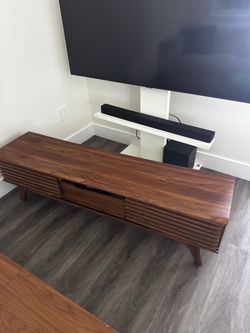 Wood TV Stand