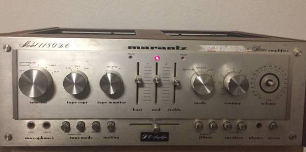 Stereo Amplifier - Marantz Model 1180DC