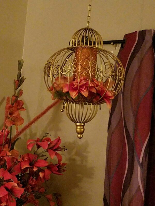 Decorative Hanging Iron Cage Decor $45/each