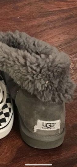 UGG boots gray suade